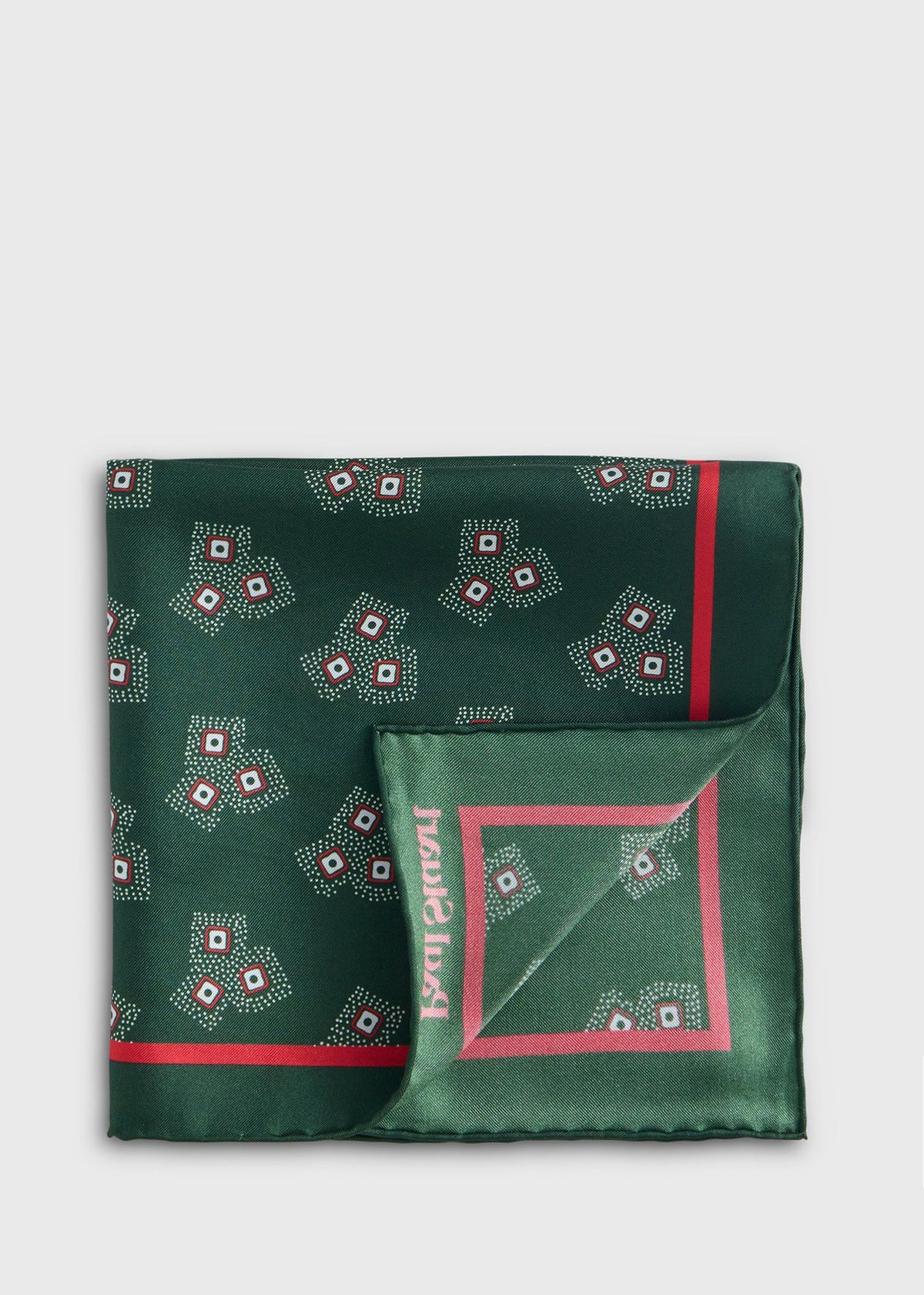 Geometric Dot Pocket Square - Paul Stuart Essential