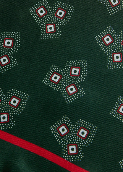 Geometric Dot Pocket Square - Paul Stuart Essential