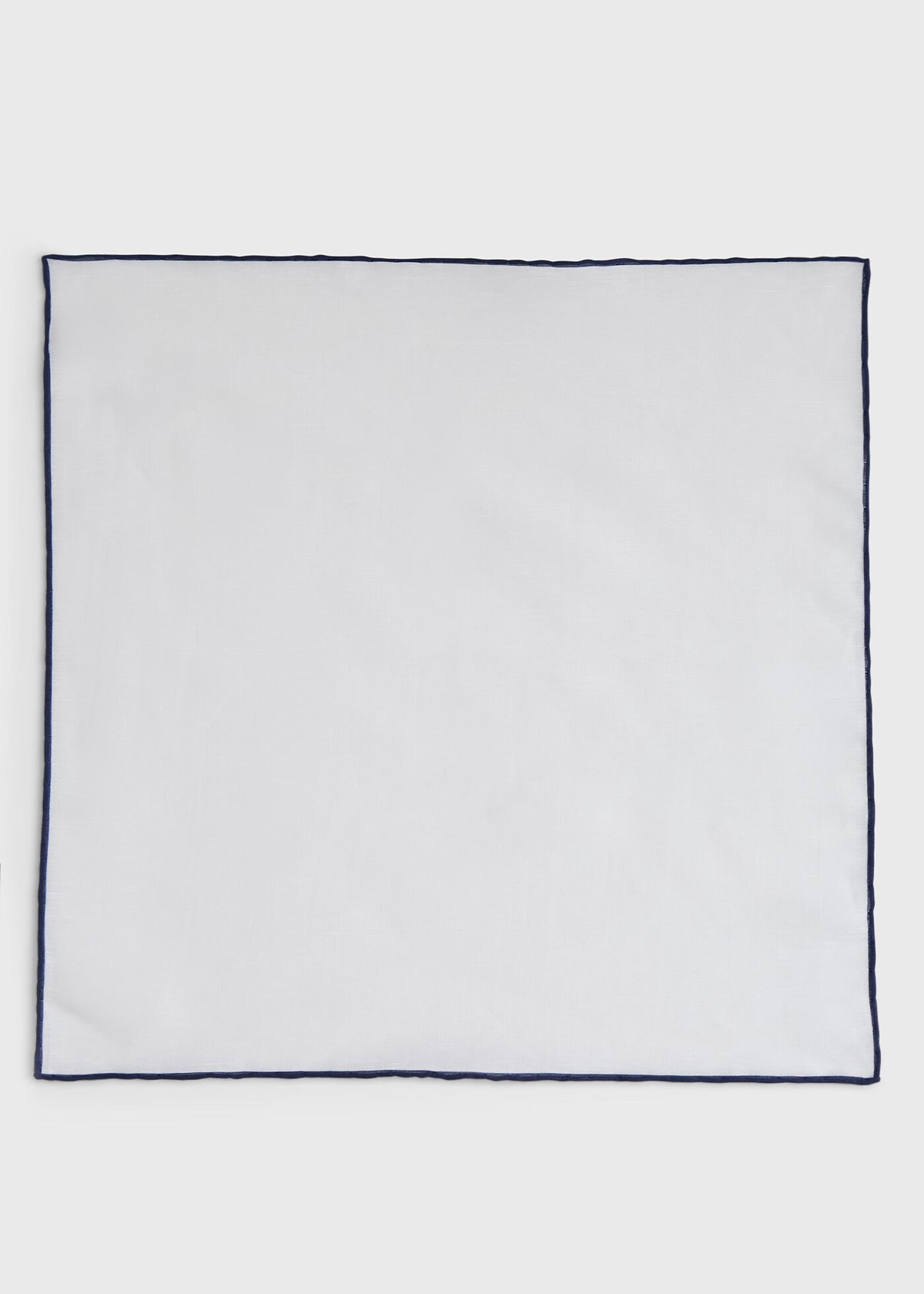 Handkerchief with Contrast Border - Paul Stuart Trusted