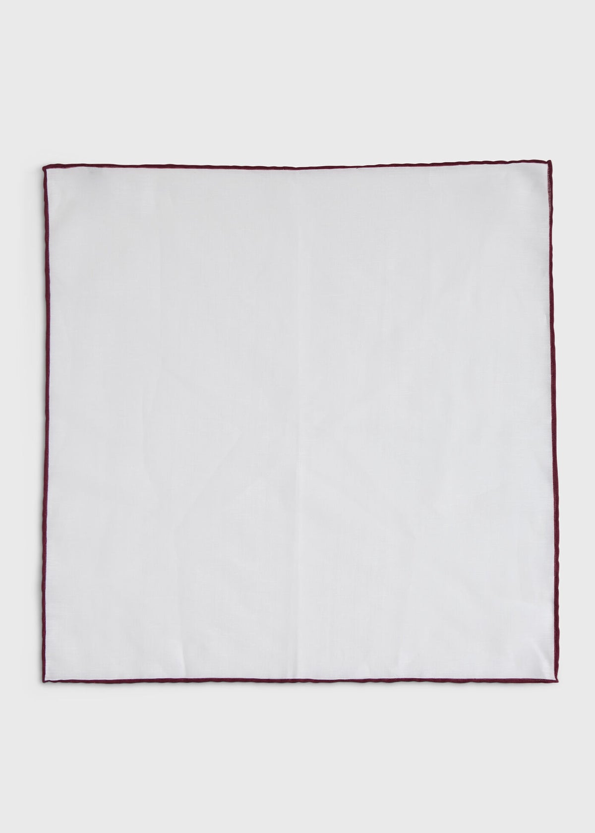Handkerchief with Contrast Border - Paul Stuart Latest