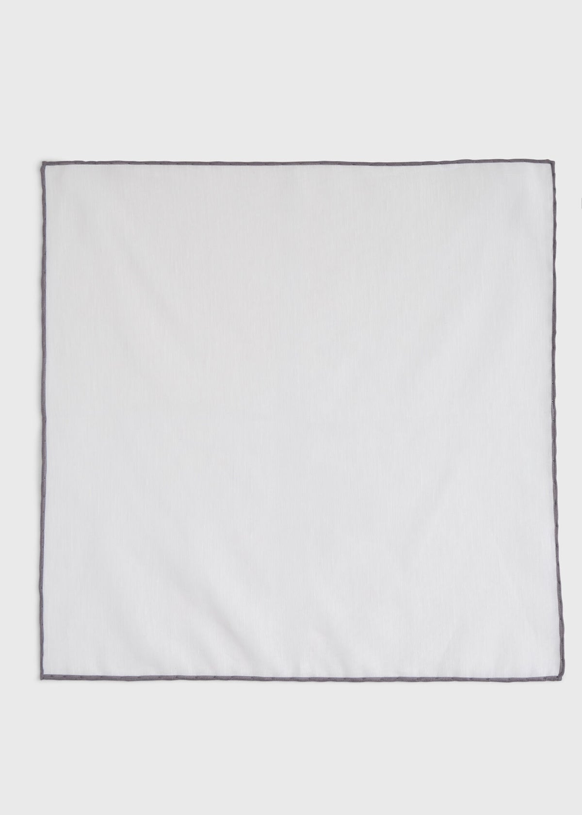 Handkerchief with Contrast Border - Paul Stuart Best Seller