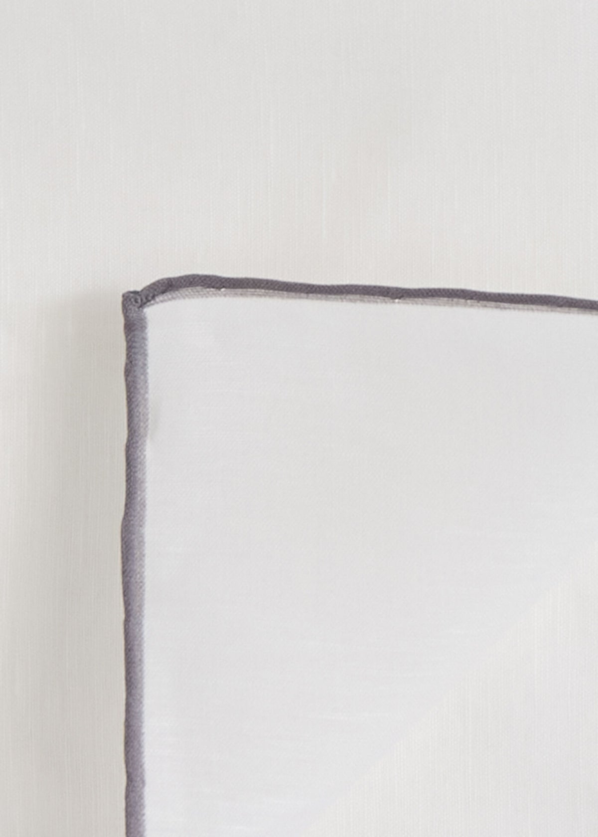 Handkerchief with Contrast Border - Paul Stuart Best Seller