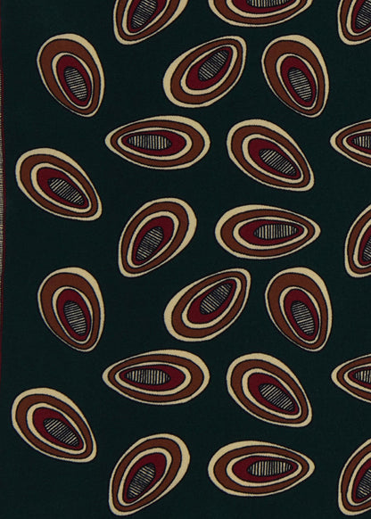 Printed Silk Deco Pocket Square - Paul Stuart Customer Favorite