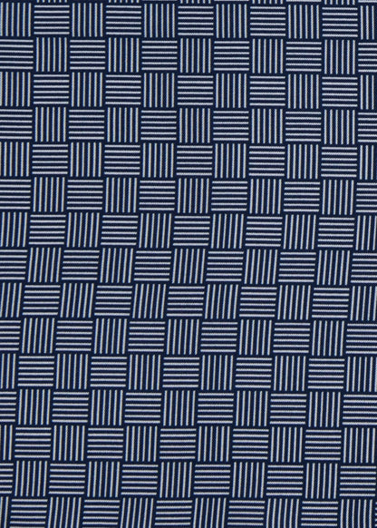 Printed Silk Parquet Pocket Square - Paul Stuart Value