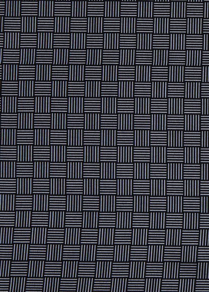 Printed Silk Parquet Pocket Square - Paul Stuart Everyday