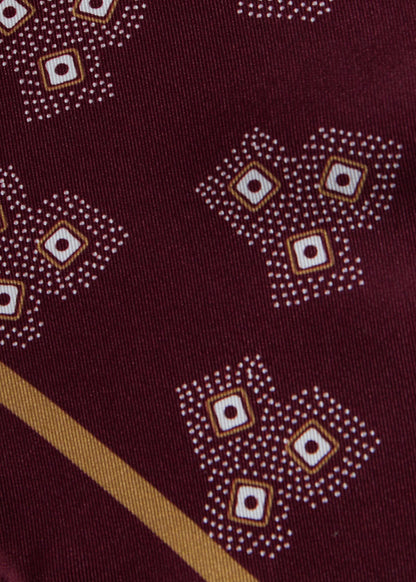 Geometric Dot Pocket Square - Paul Stuart Trusted