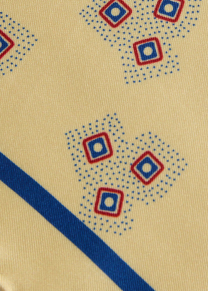Geometric Dot Pocket Square - Paul Stuart Signature
