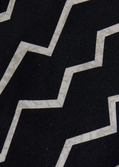 Silk Printed Geometric Pocket Square - Paul Stuart Trending