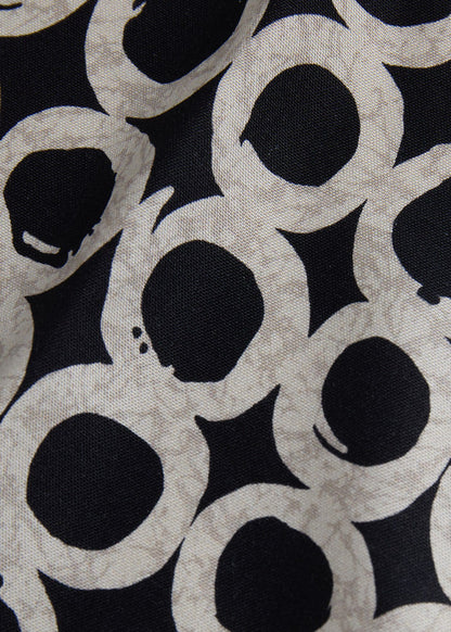 Geometric Print Silk Pocket Square - Paul Stuart Discount