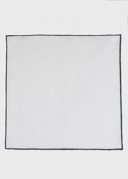 Handkerchief with Contrast Border - Paul Stuart Best Price