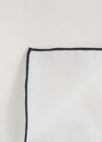 Handkerchief with Contrast Border - Paul Stuart Best Price