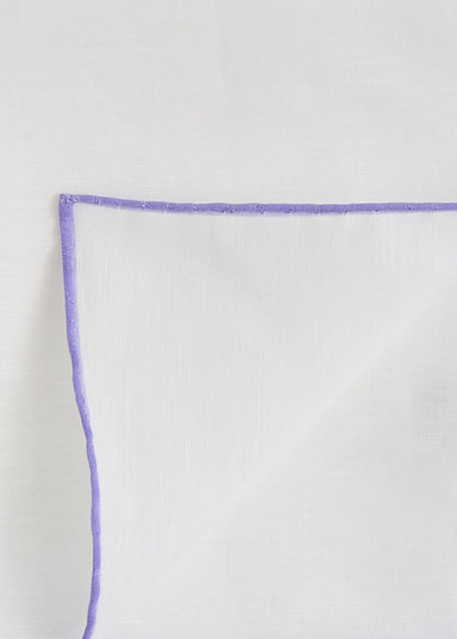 Handkerchief with Contrast Border - Paul Stuart Latest