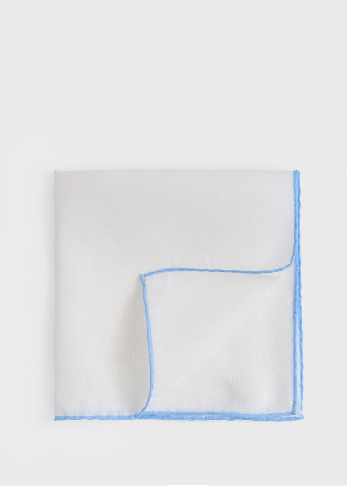 Handkerchief with Contrast Border - Paul Stuart Recommended