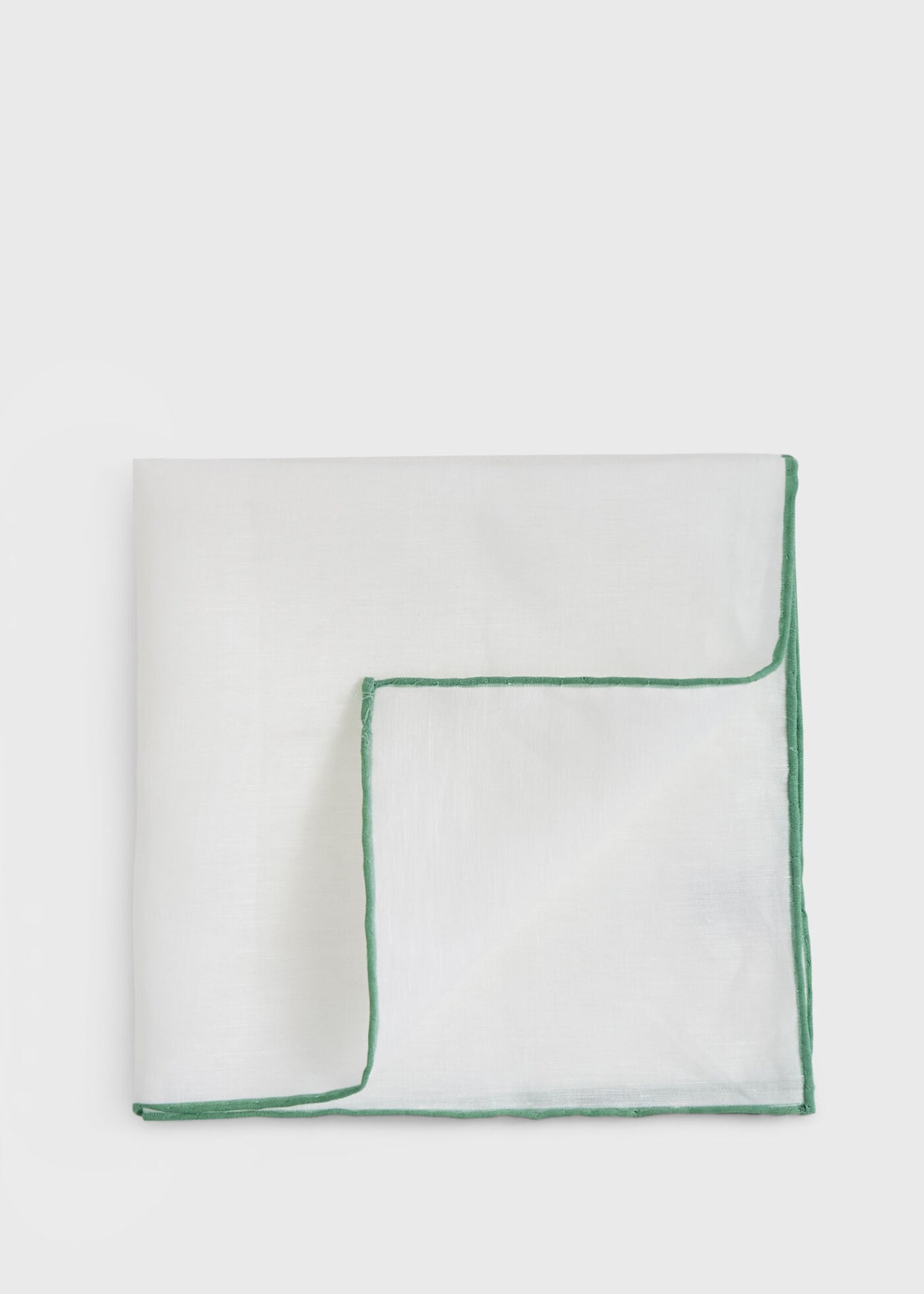 Handkerchief with Contrast Border - Paul Stuart Signature