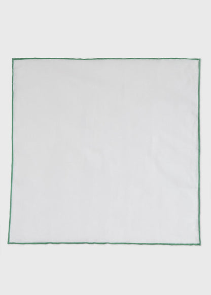 Handkerchief with Contrast Border - Paul Stuart Signature