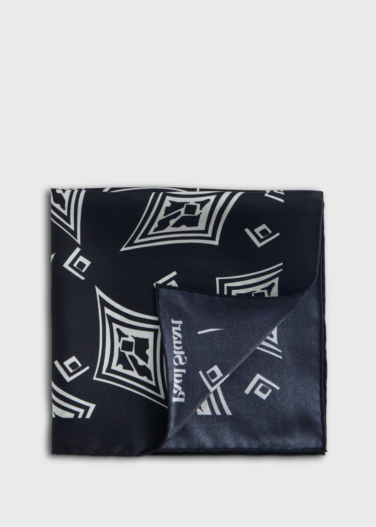 Geometric Print Pocket Square - Paul Stuart Best Price