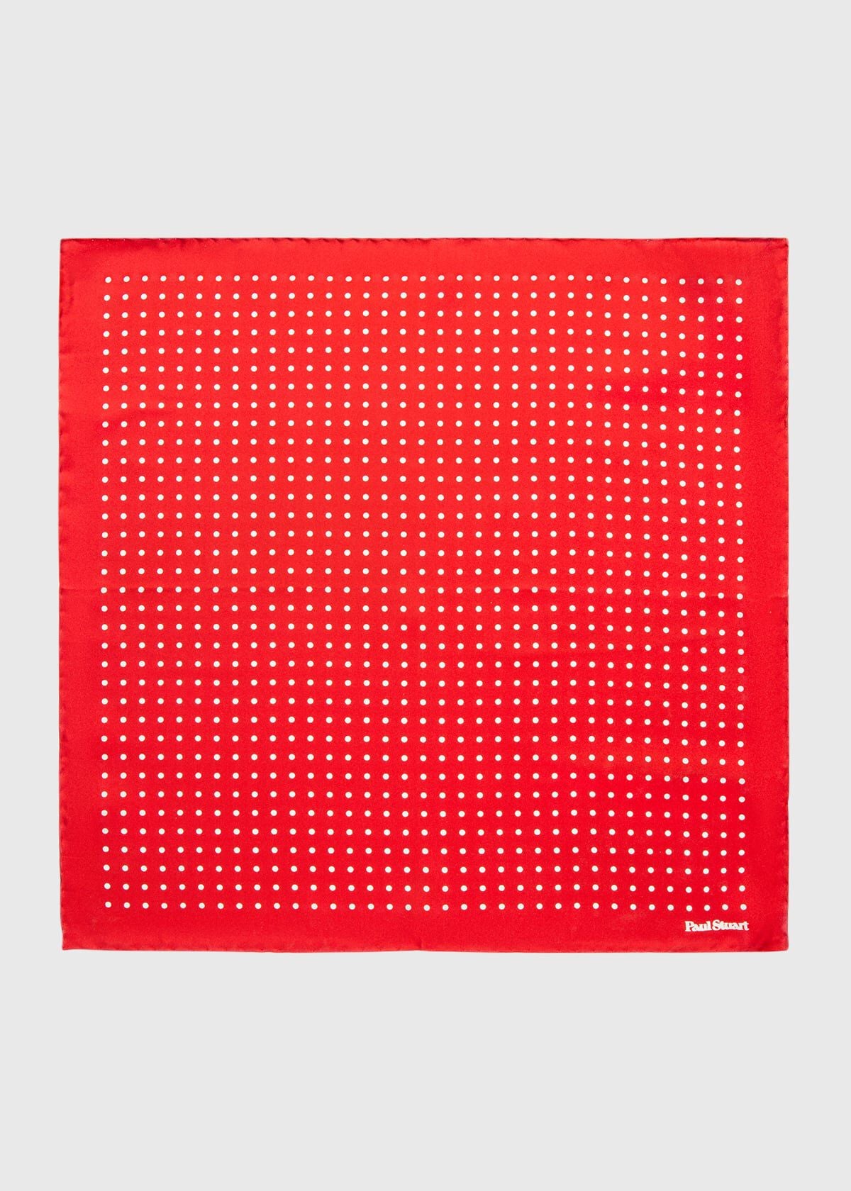 Silk Dots Pocket Square - Paul Stuart Exclusive