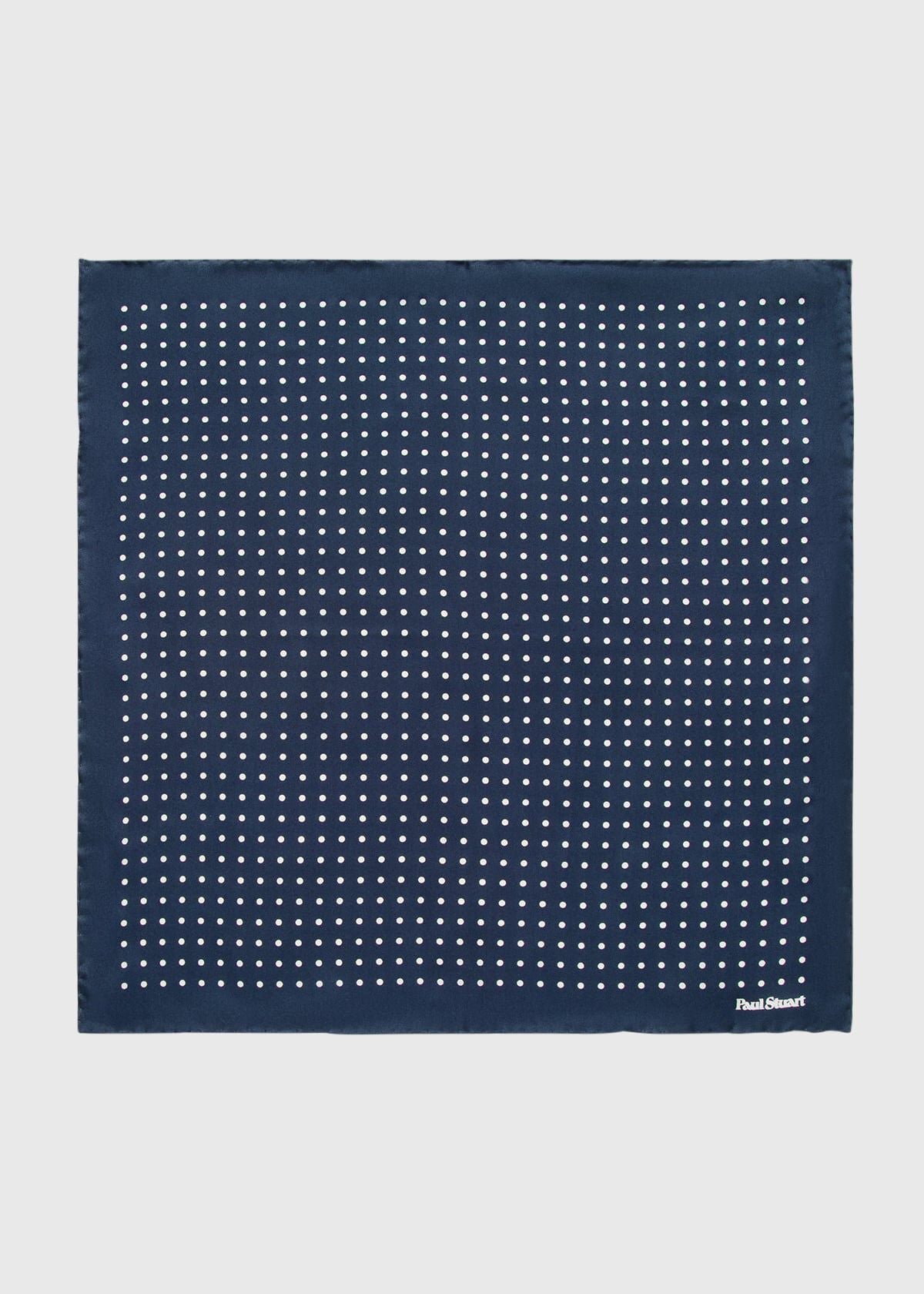 Silk Dots Pocket Square - Paul Stuart Top Pick
