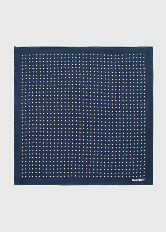 Silk Dots Pocket Square - Paul Stuart Top Pick