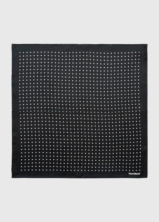 Silk Dots Pocket Square - Paul Stuart Great Value