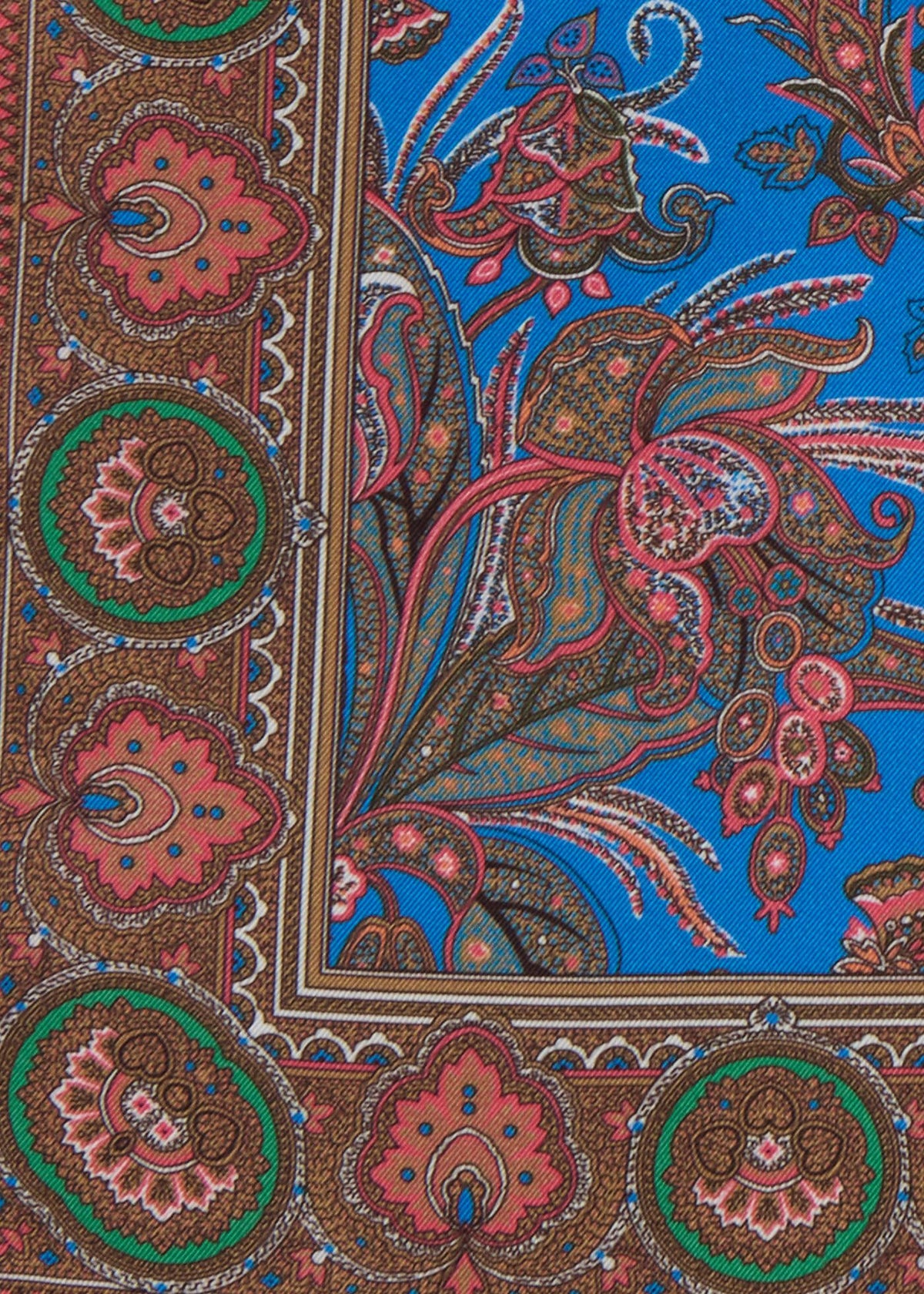 Silk Paisley Pocket Square - Paul Stuart Trending
