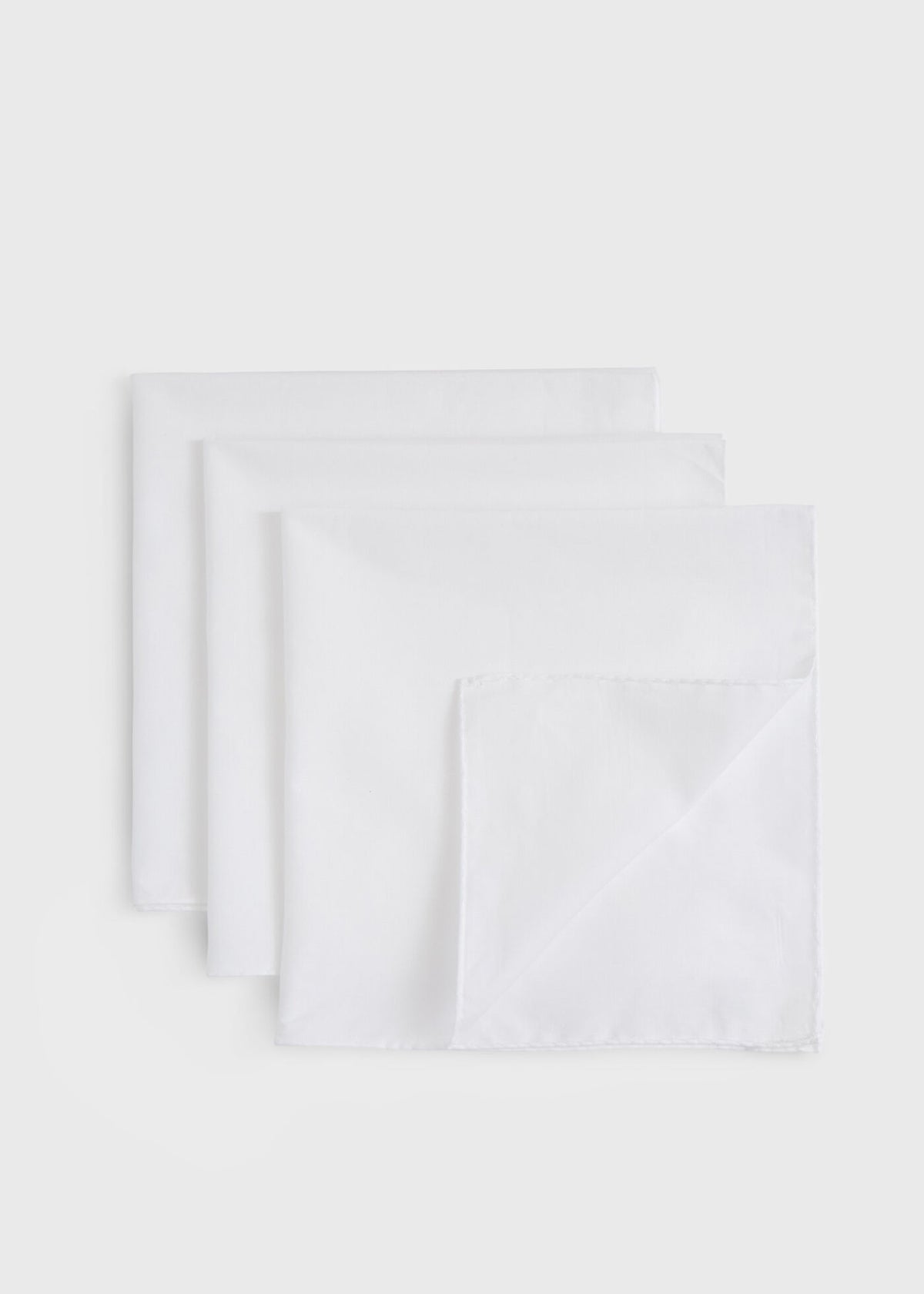 Cotton Pocket Square Set - Paul Stuart Exclusive