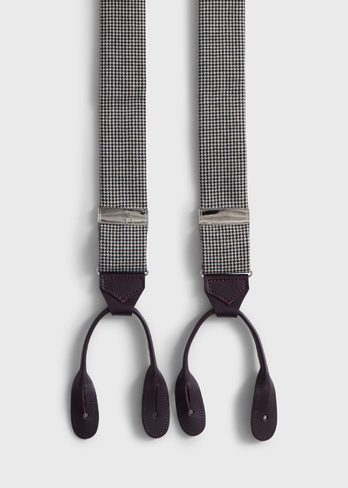 Houndstooth Suspenders - Paul Stuart Deals