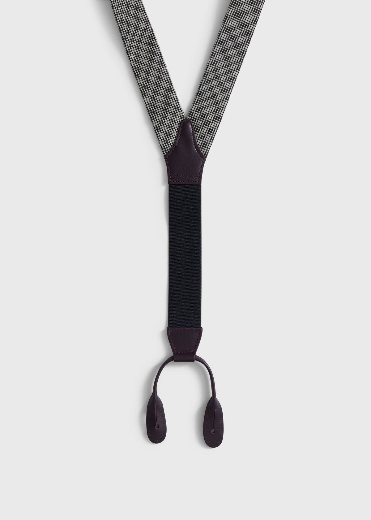 Houndstooth Suspenders - Paul Stuart Deals