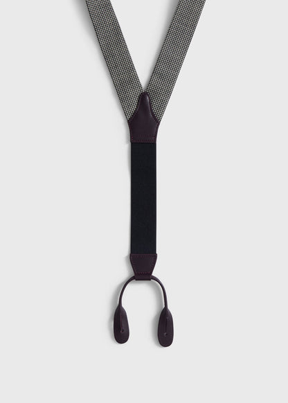 Houndstooth Suspenders - Paul Stuart Deals
