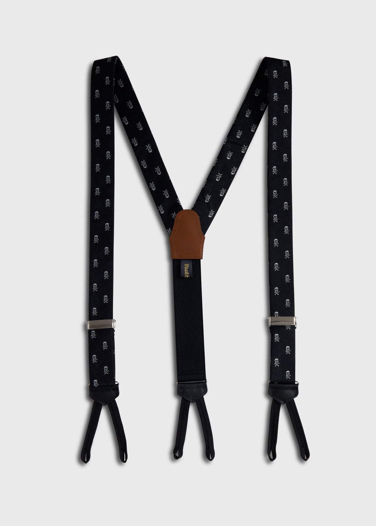 Skull & Bone Formal Suspenders - Paul Stuart Great Value