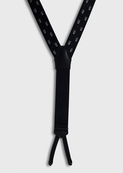 Skull & Bone Formal Suspenders - Paul Stuart Great Value