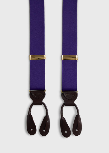 Solid Grosgrain Suspenders - Paul Stuart Smart Buy