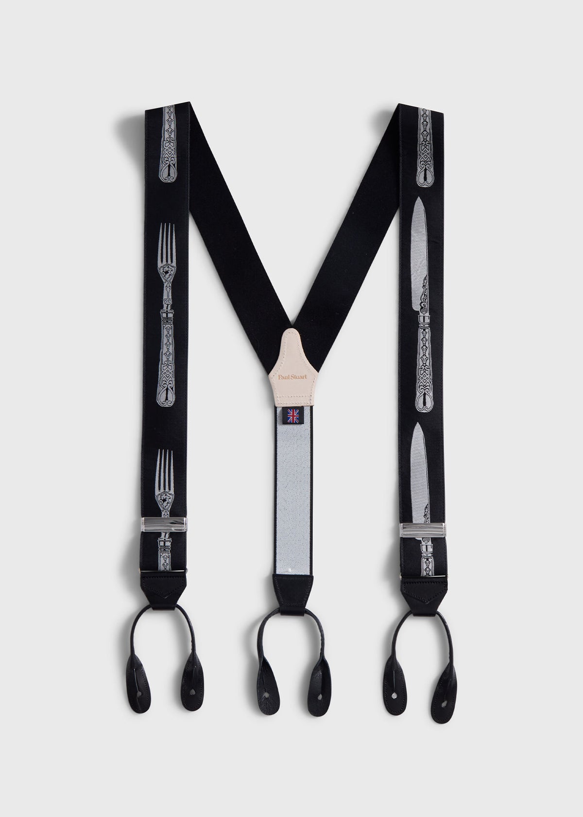 Knife & Fork Suspenders - Paul Stuart Hot Sale