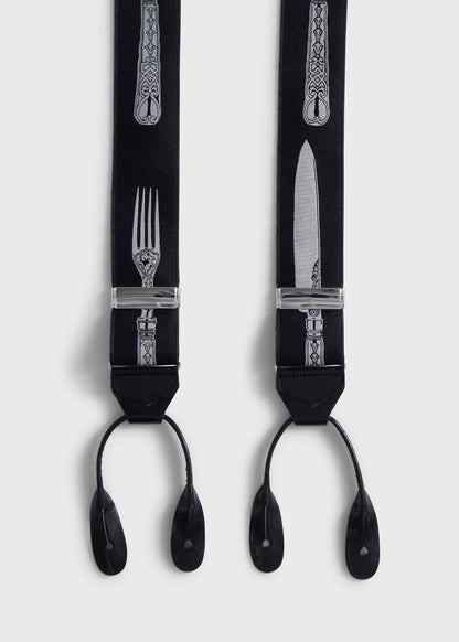 Knife & Fork Suspenders - Paul Stuart Hot Sale