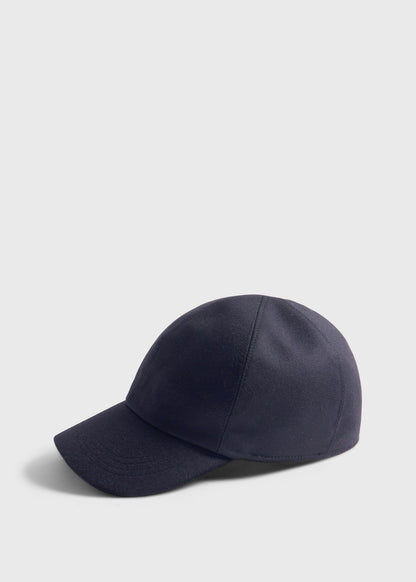 Wool & Cashmere Flannel Baseball Cap - Paul Stuart Value