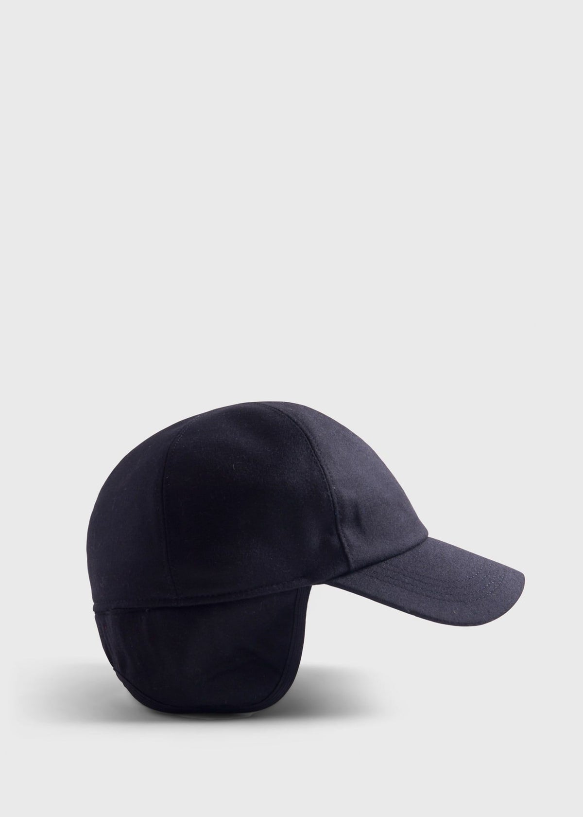 Wool & Cashmere Flannel Baseball Cap - Paul Stuart Value