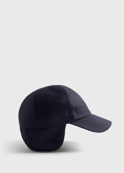 Wool & Cashmere Flannel Baseball Cap - Paul Stuart Value