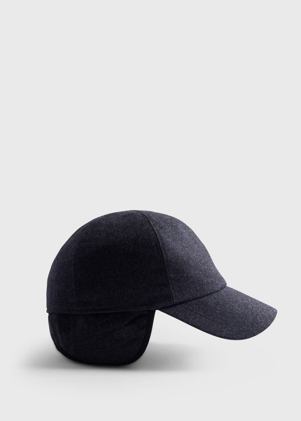 Wool & Cashmere Flannel Baseball Cap - Paul Stuart Recommended