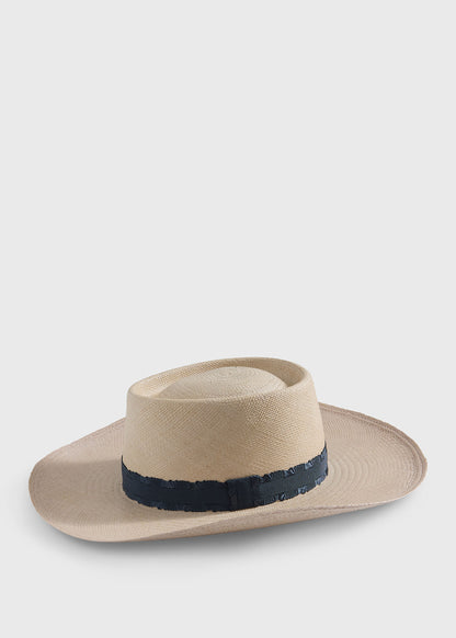 Wide Brim Straw Hat - Paul Stuart Deals