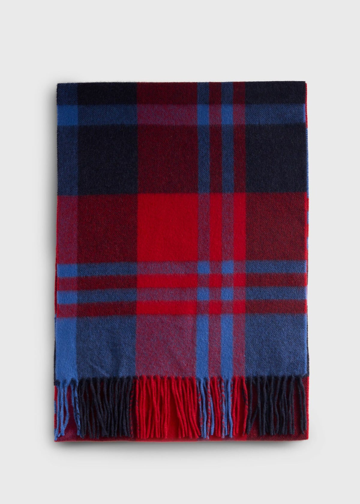 Woven Cashmere Plaid Scarf - Paul Stuart Popular