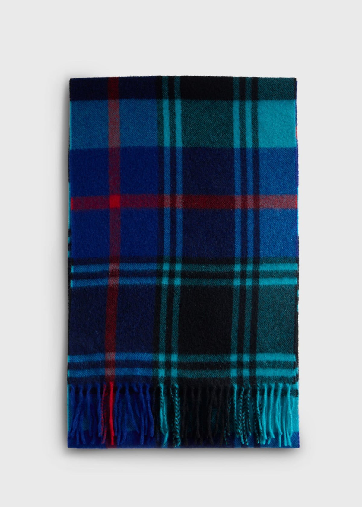 Woven Cashmere Plaid Scarf - Paul Stuart Sale