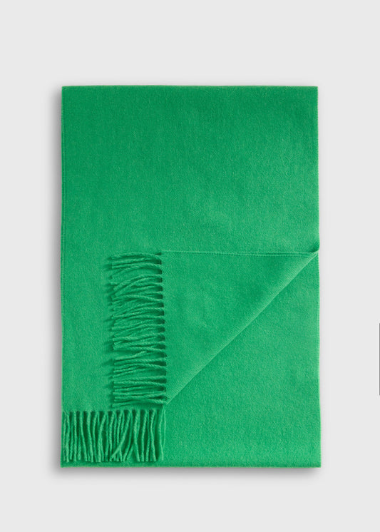 Cashmere Scarf with Man on the Fence Logo - Paul Stuart Quality