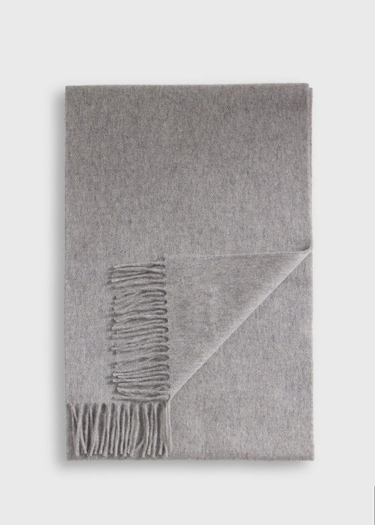 Cashmere Scarf with Man on the Fence Logo - Paul Stuart Popular