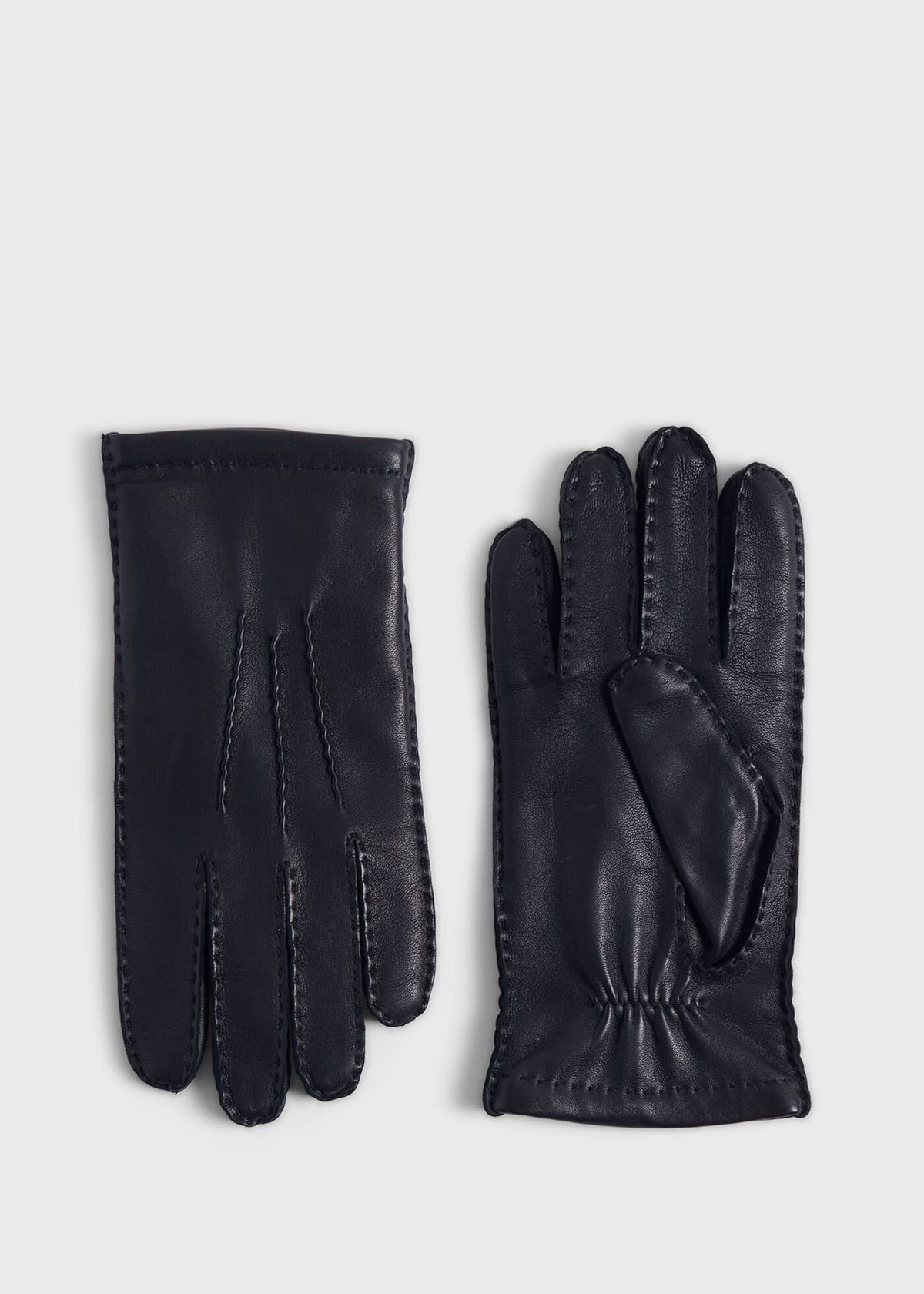 Leather Saddle Stitch Glove - Paul Stuart Essential