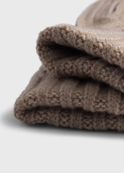 Suede & Cashmere Cable Knit Glove - Paul Stuart New