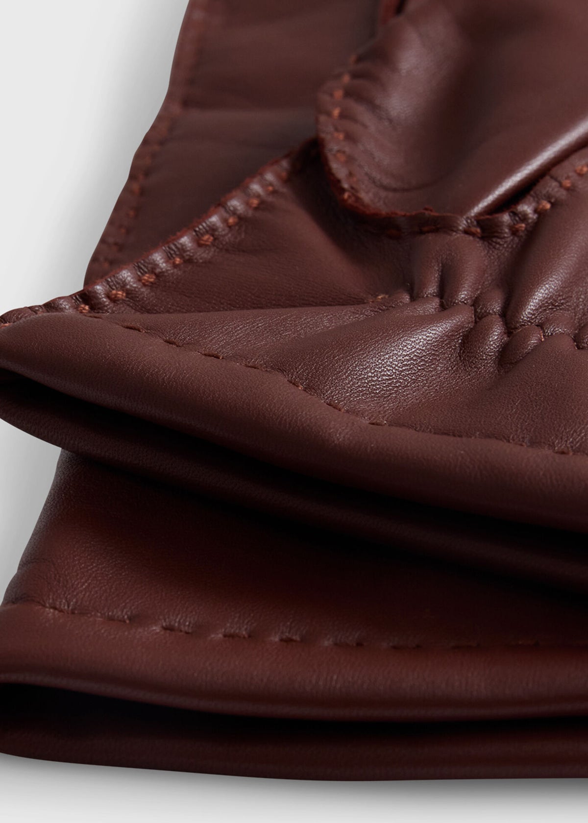 Leather Saddle Stitch Glove - Paul Stuart Discount