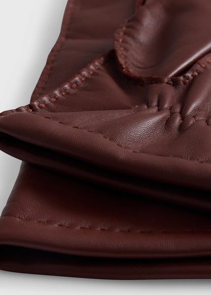 Leather Saddle Stitch Glove - Paul Stuart Discount