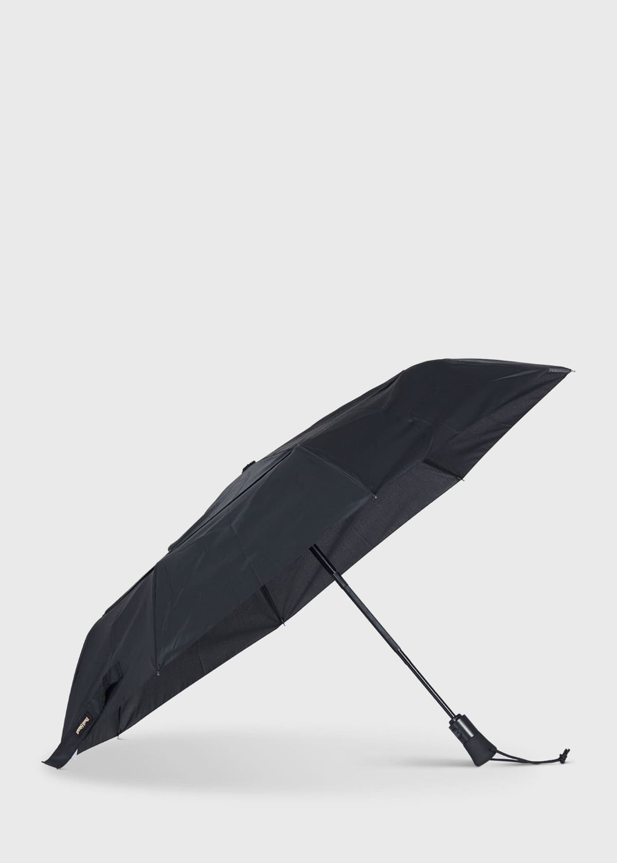 Black Windproof Umbrella - Paul Stuart Discount
