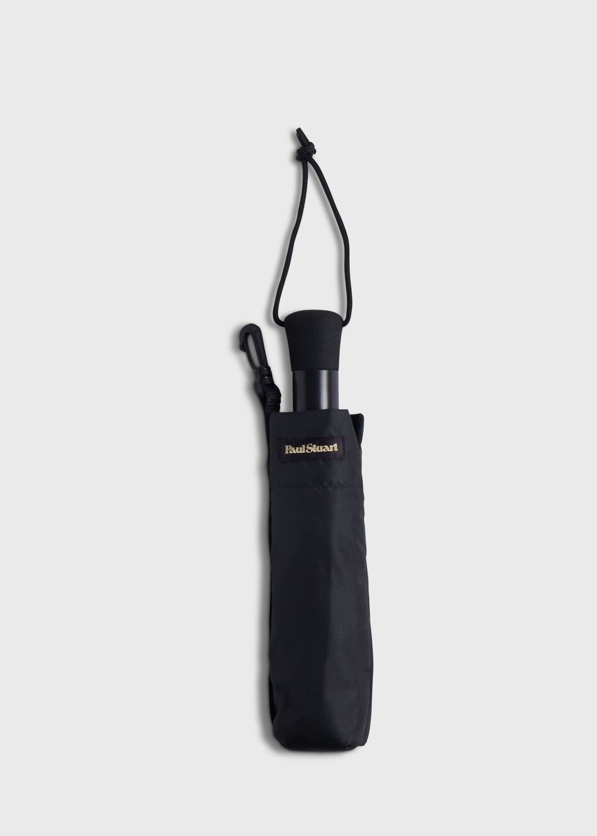 Black Windproof Umbrella - Paul Stuart Discount