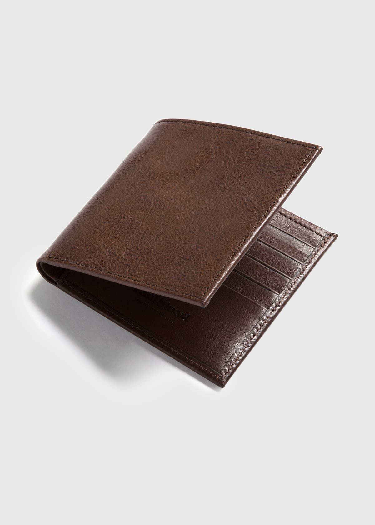 Vachetta Leather Hipster Wallet - Paul Stuart Smart Buy